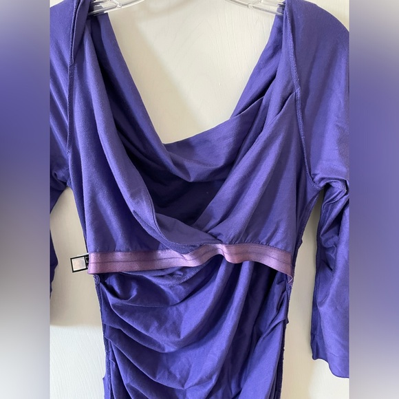 Purple Diane Von Furstenberg Dress - Picture 5 of 5